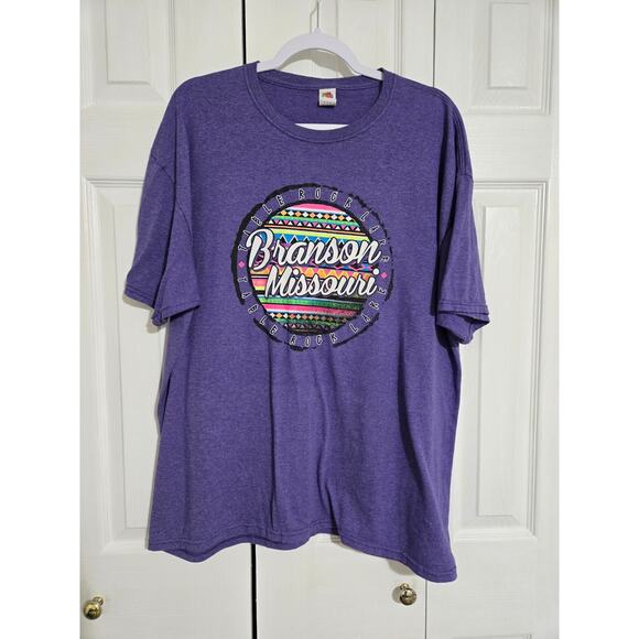 Fruit of the loom xl women's purple tee - Picture 1 of 8